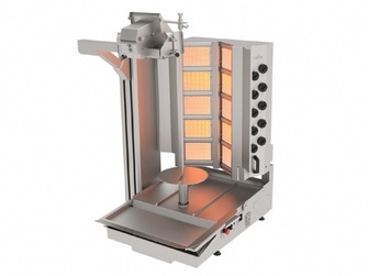 MXADR-10G-GK Doner Kebab Robot- Gas 10 Heaters Wide Cut