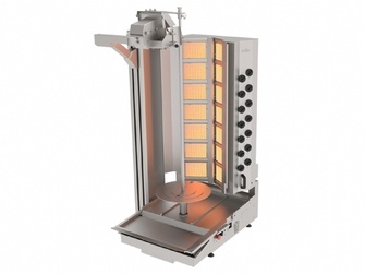 MXADR-14G-GK Doner Kebab Robot- Gas 14 Heaters Wide Cut