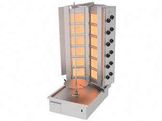 MXADG-12A Doner Kebab Machines- Bottom Motor- Gas- 12 Heater