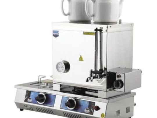 Remta N11 (E) Tea Boiler with Double Teapot 23 Lt Electric + LPG